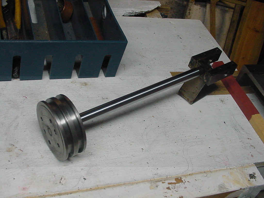 Completed assembly, 3.25 bore, 5/8 rod