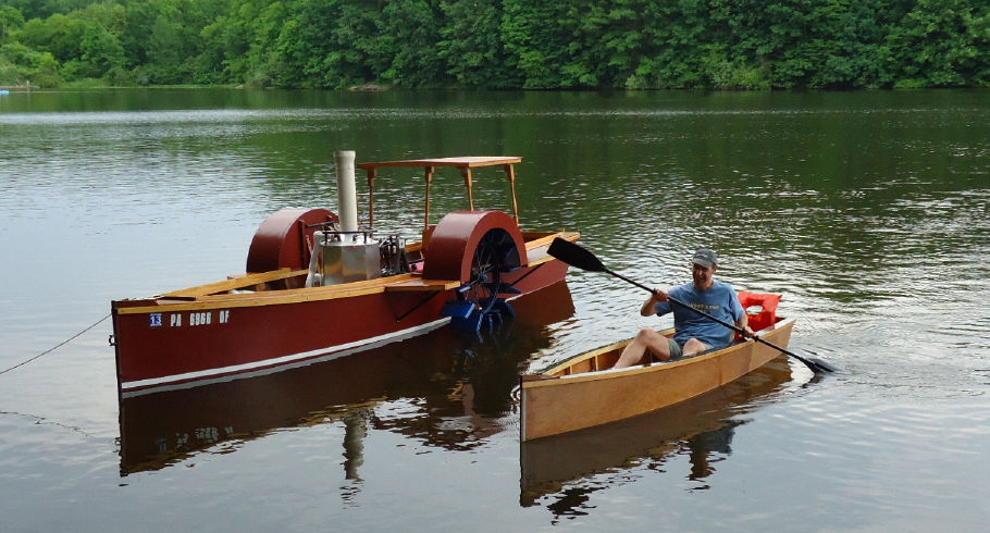 Sidewheeler and her little sister