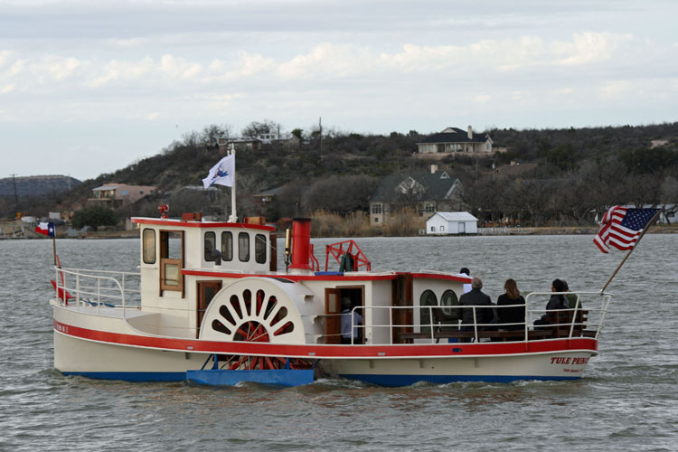 One of our first sea trials with passengers and the new seating arrangements.
