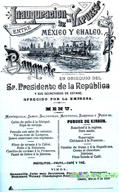En 1890 en el DF el  Presidente Porfirio Diaz, inaugura el servicio de viaje en buque de vapor.jpeg