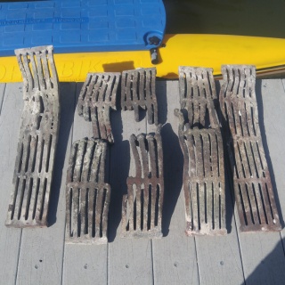 TULE's 34yo cast iron grates finally wore out.