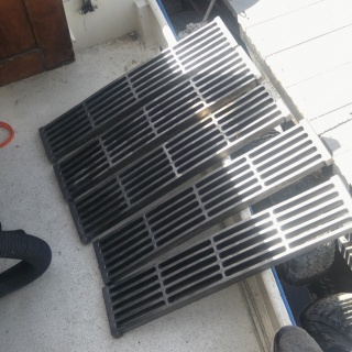 TULE's new Ductile Steel Grates from Superior Cast Metals in Houston, Tx.