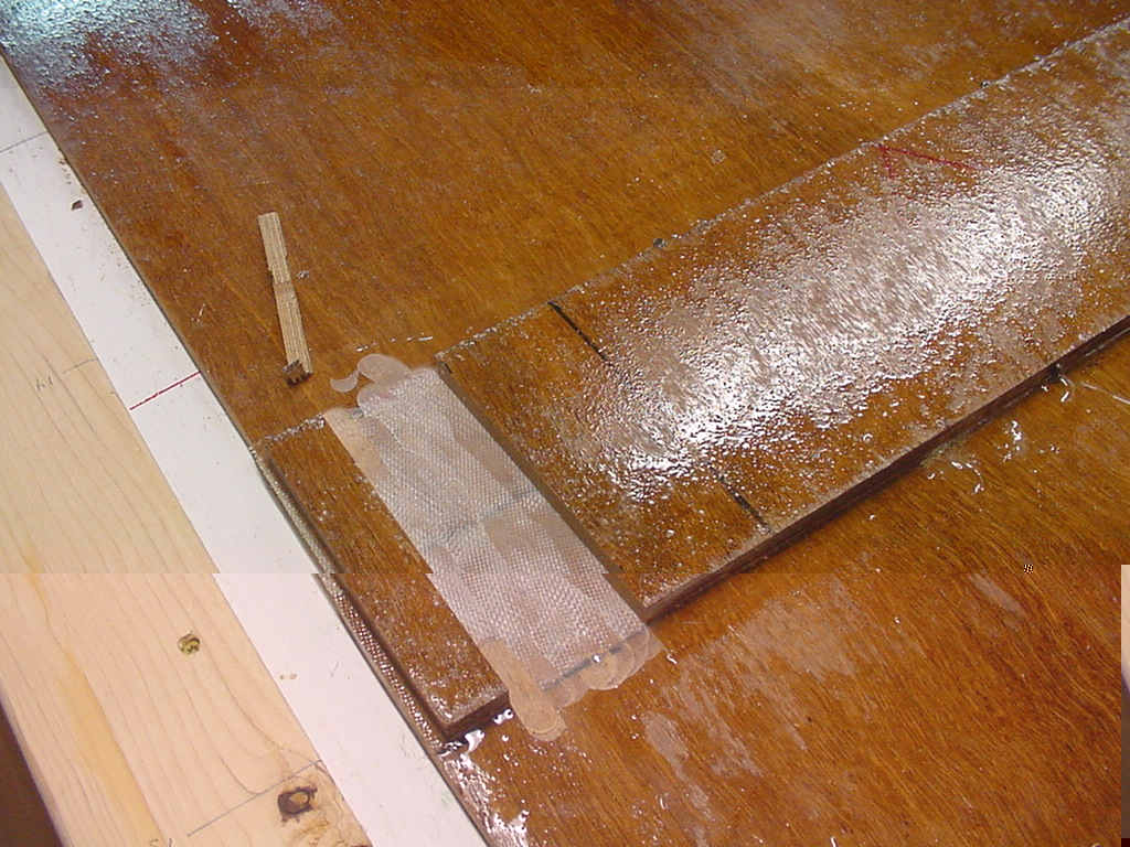 Cut away butt blocks near Chines
