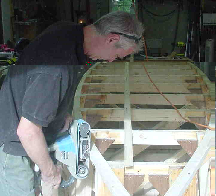 60 Grit and a Godzilla Belt Sander