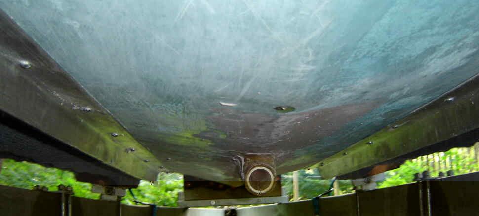 Bilge Keels - Bolt Thru to Engine Bearers.
