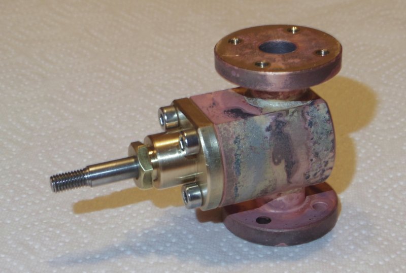 The completed valve.