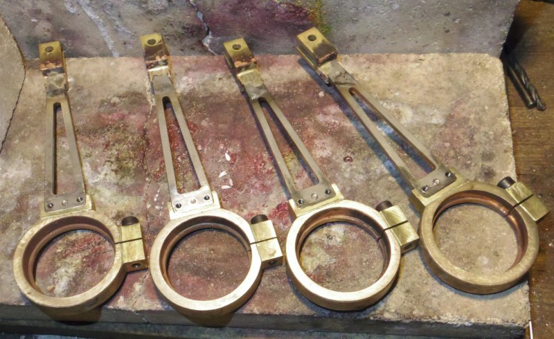 The soldered heads