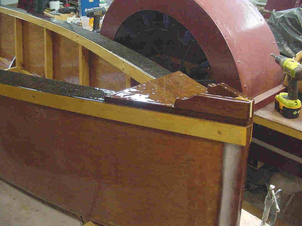 Bow Rail, same as larger steamer