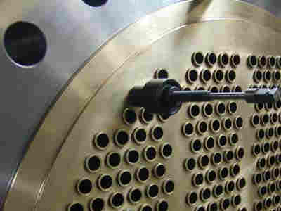 Equilateral pitch tube spacing