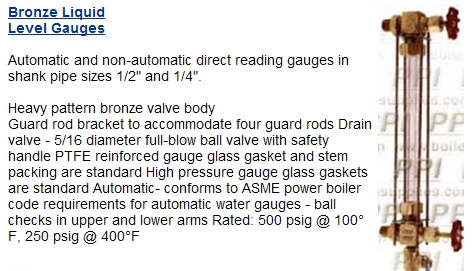 ASME Approved for Boilers