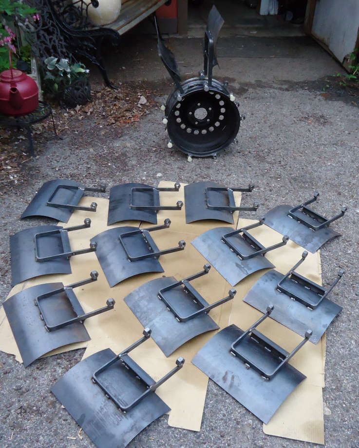 Welded Floats and their Swing Arms