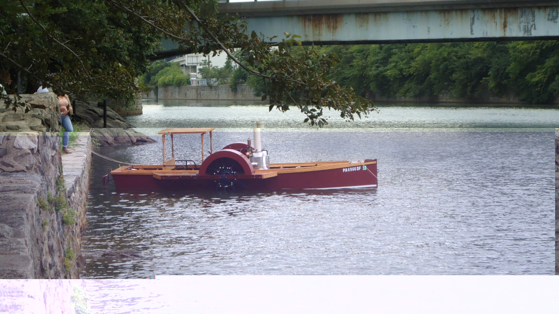 Margaret S at the Waterworks
